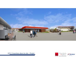EC5 / Insertion dans le site - Projet
 