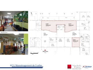 EC2 / Réaménagement de 3 salles
 