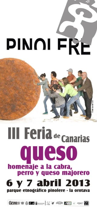 III FERIA DEL QUESO DE CANARIAS PINOLERE 2013bases queso pinolere 