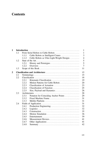 Cabledriven Parallel Robots Theory And Application Andreas Pott | PDF