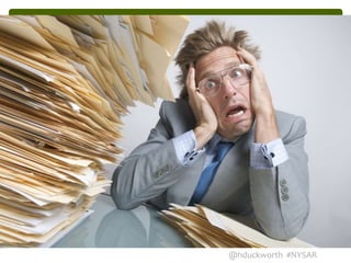 @hduckworth #NYSAR
 
