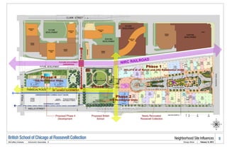 British School of Chicago at Roosevelt Collection   Neighborhood Site Influences                      9
McCaffery Interests   .   Antunovich Associates ©         Chicago, Illinois   |   February 14, 2013
 