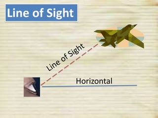 Line of Sight




                Horizontal
 