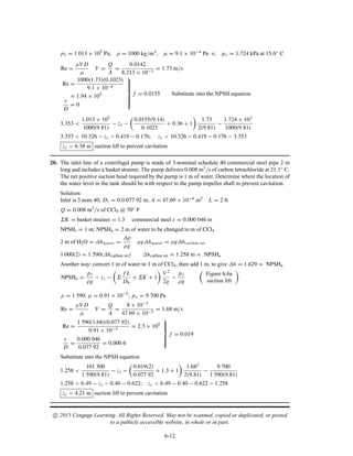 Design of Fluid Thermal Systems SI Edition 4th Edition Janna Solutions ...