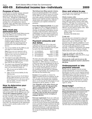 400-es-enabled nd.gov tax indincome forms 2008 | PDF