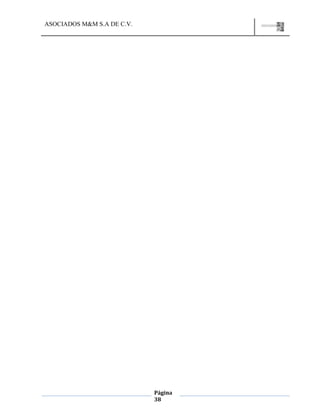 ASOCIADOS M&M S.A DE C.V.
Página
38
 