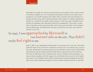 Why Craigslist Works, By Craig