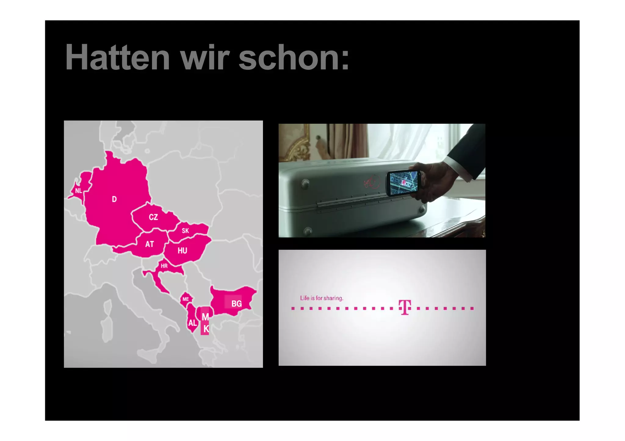 Hatten wir schon:




                                   BG
                               M
                               K




13 DDB Tribal für Kundenname
 