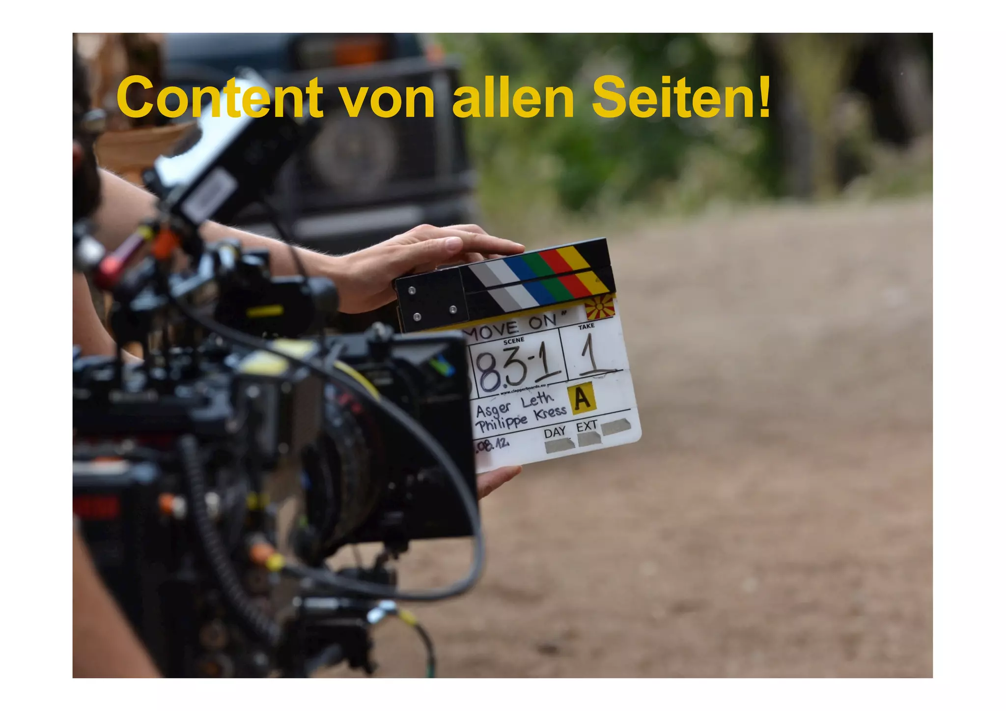 Content von allen Seiten!




32 DDB Tribal für Kundenname
 