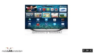 Questions or feedback?
 