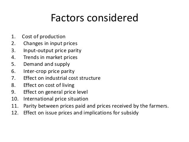 crop price
