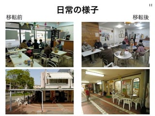 移転前 移転後
11
日常の様子
 