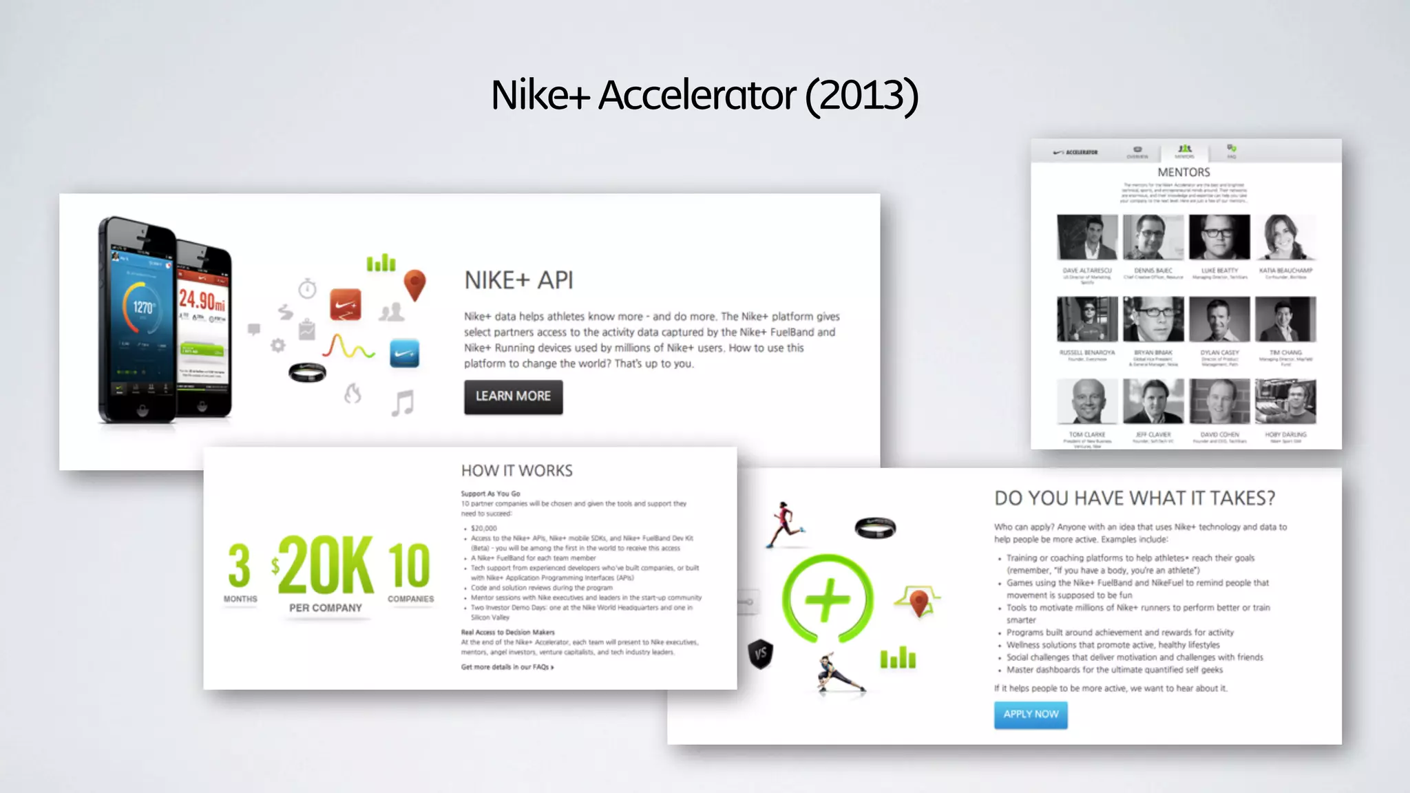 Nike+ Accelerator (2013)
 
