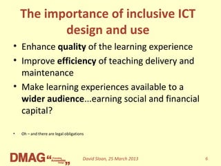 Digital Inclusive Practice in Learning and Teaching | PPT