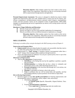 Developing Management Skills 9th Edition Whetten Solutions Manual | PDF