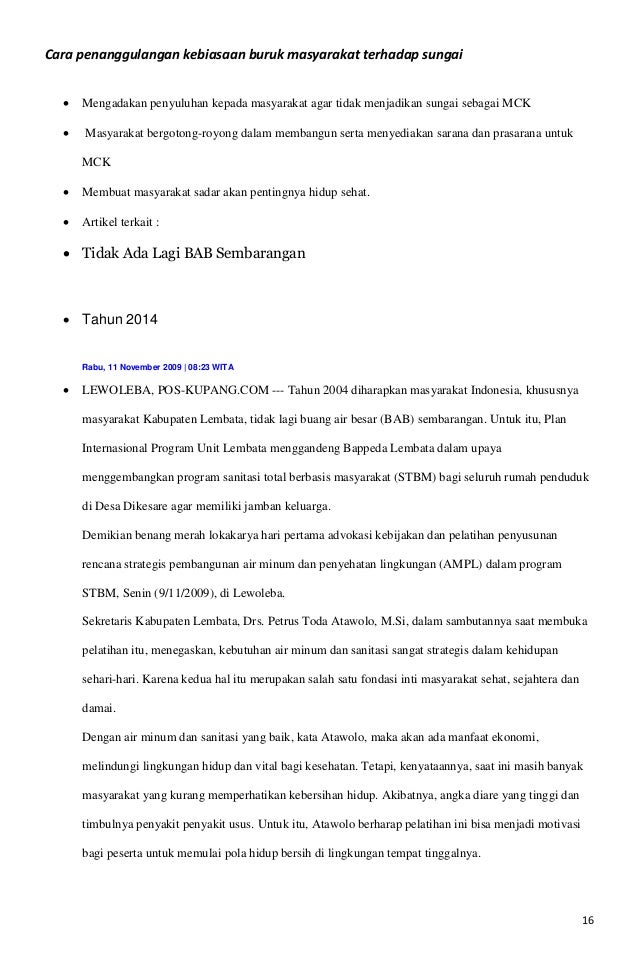 130342644 Lingkunganyangbersih