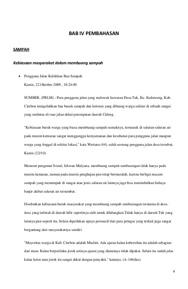 130342644 Lingkungan Yang Bersih