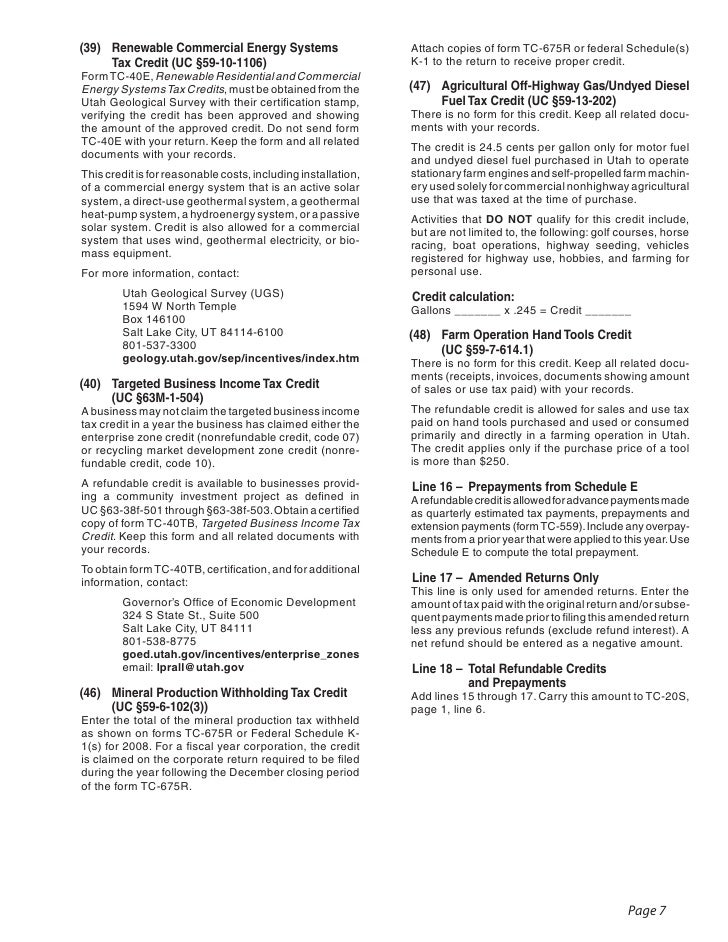 tax utah gov forms current tc tc 20sinst affidavit form utah