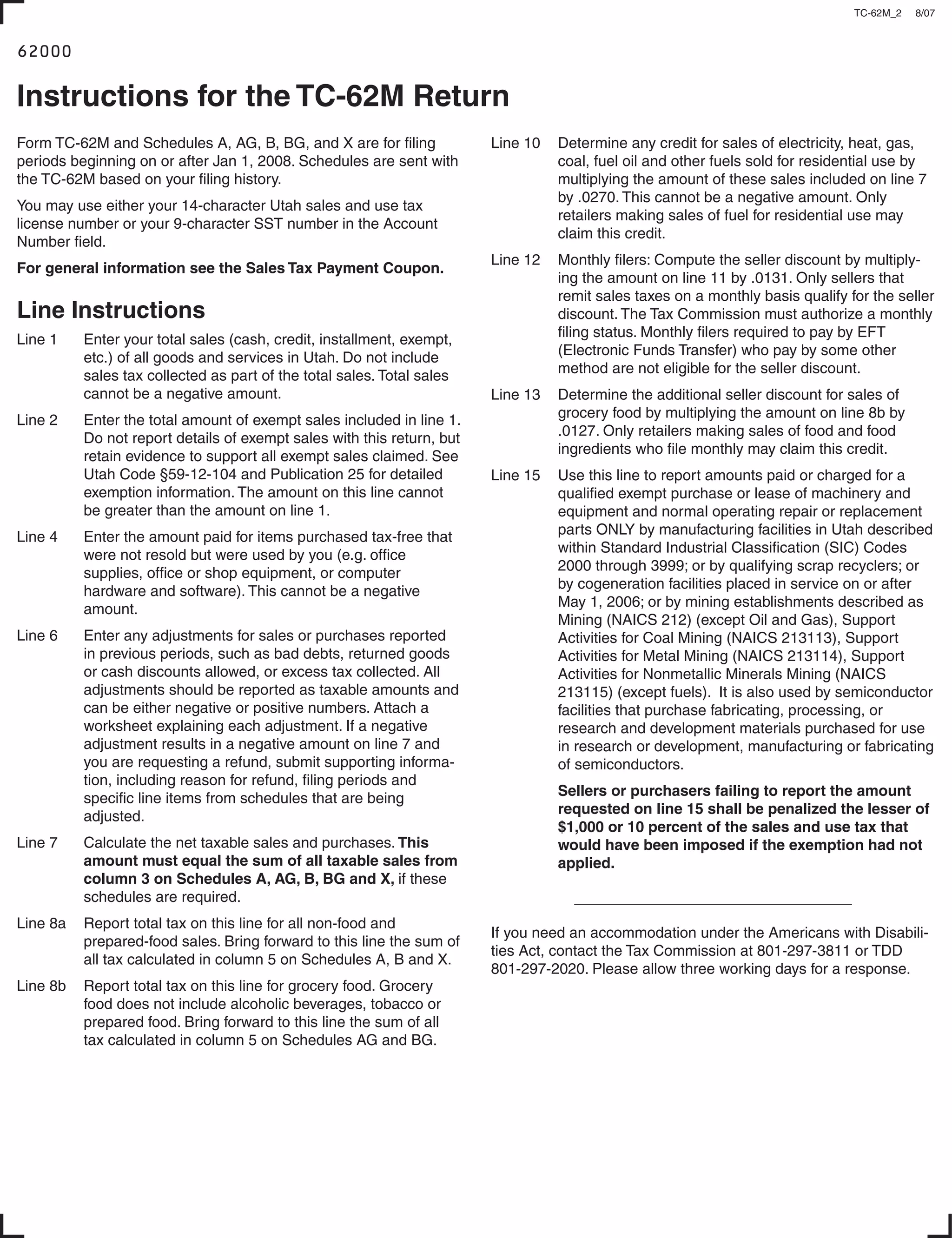 tax.utah.gov forms current tc tc-62m-print | PDF