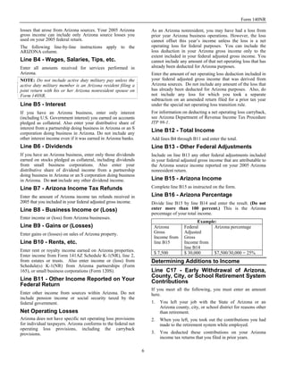 azdor.gov Forms 140NR%20instructions_sv