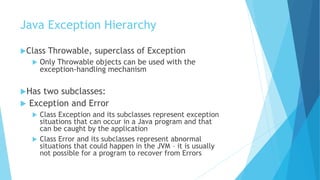 130410107010 exception handling | PPT