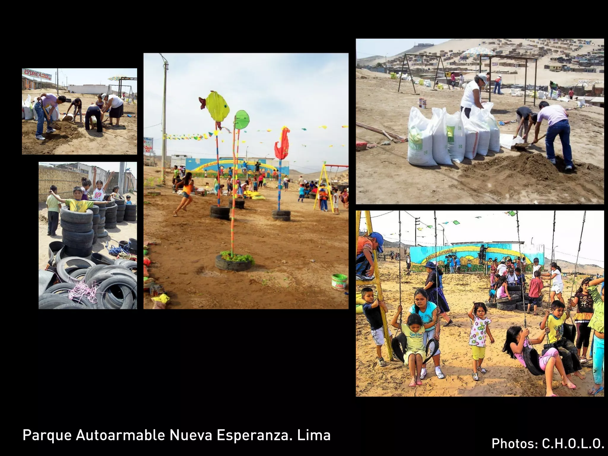 Parque Autoarmable Nueva Esperanza. Lima
                                           Photos: C.H.O.L.O.
 