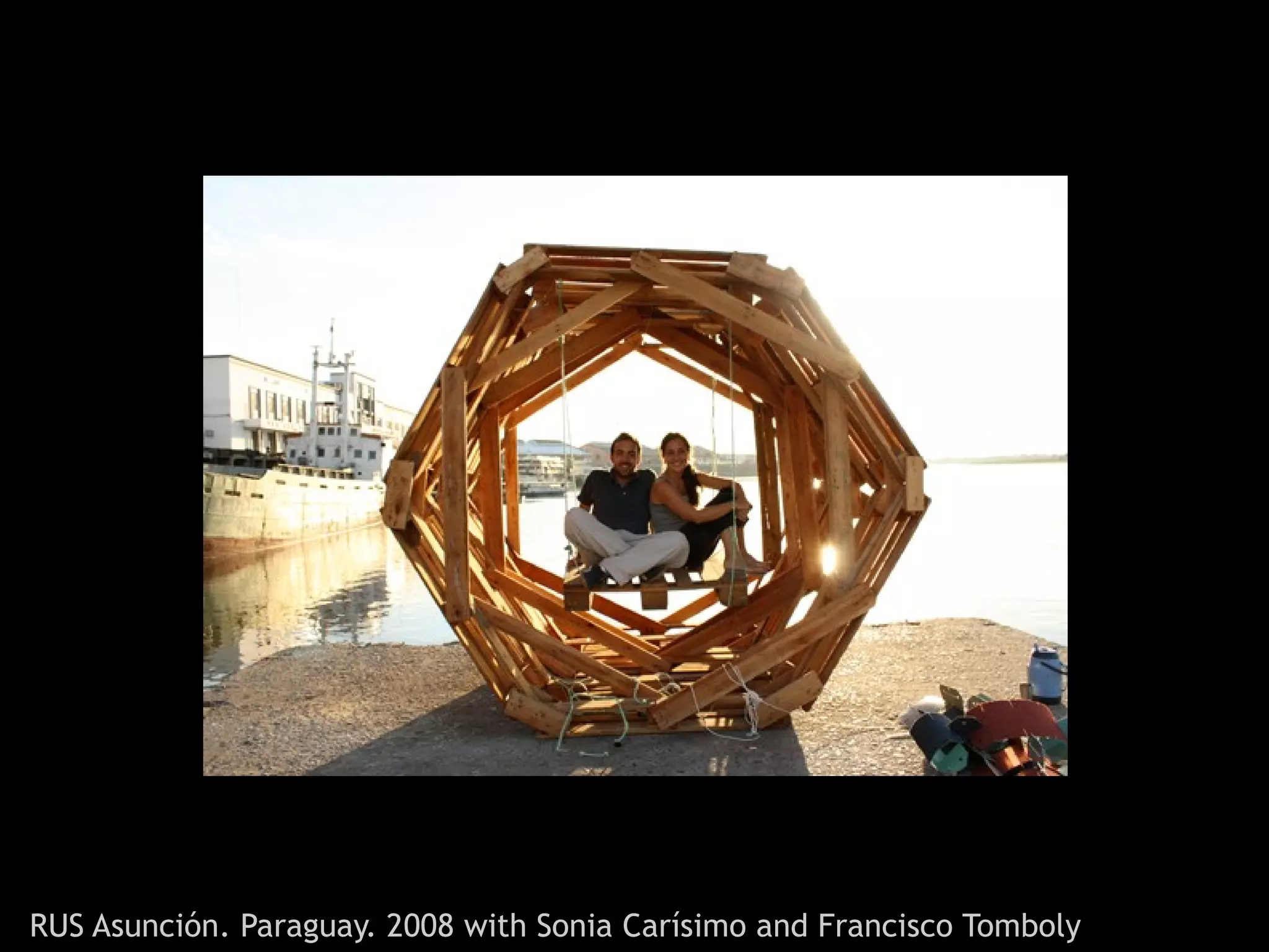 RUS Asunción. Paraguay. 2008 with Sonia Carísimo and Francisco Tomboly
 