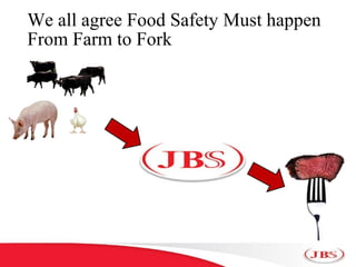Dr. John Ruby - Getting to a Comprehensive Food Safety System