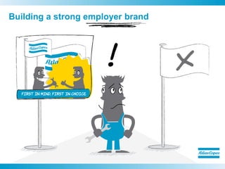 Building a strong employer brand
 