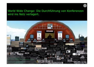 World Wide Change: Architektur wird in 3D kollaborativ
geplant — und mit Beteiligung der Bürger zur Diskussion
gestellt, z...