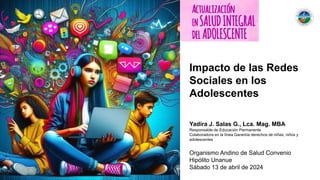 Impacto de las Redes Sociales en los Adolescentes | PDF