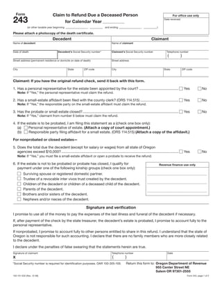 egov.oregon.gov DOR PERTAX 101-032 | PDF