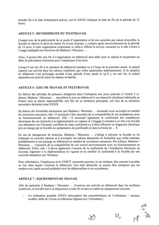 Accord-cadre télétravail Groupe Thalès