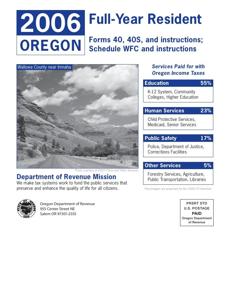 egov oregon gov dor pertax 101 043 06 oregon form 40 v