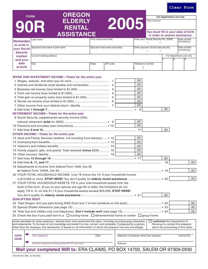 child your to how allowance for claim disability egov.oregon.gov PERTAX 05fill 545 DOR 002