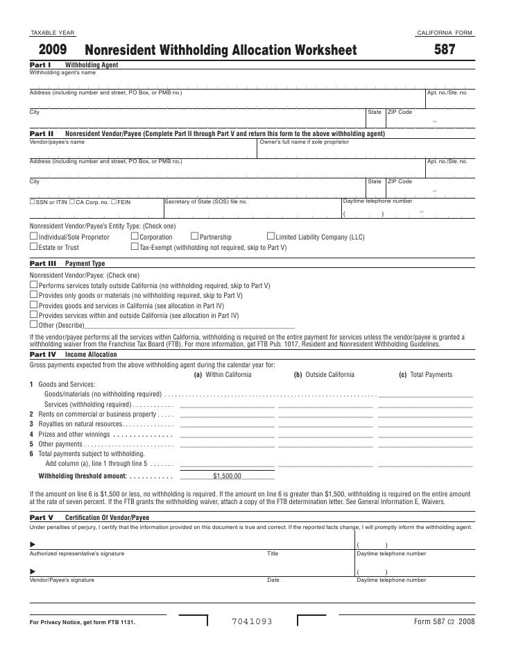 ftb ca gov forms 09_587 california form 588