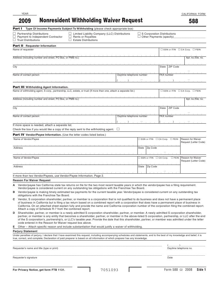 ftb ca gov forms 09_588 california form 588