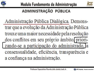 Fundamentos da Administração