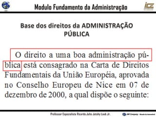 Fundamentos da Administração