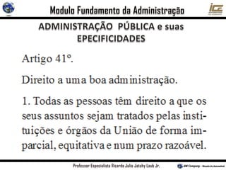 Fundamentos da Administração