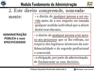 Fundamentos da Administração