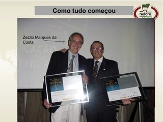 Zezito Marques da
Costa
Como tudo começou
 