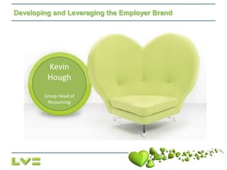 Developing and Leveraging the Employer Brand
Kevin
Hough
Group Head of
Resourcing
 