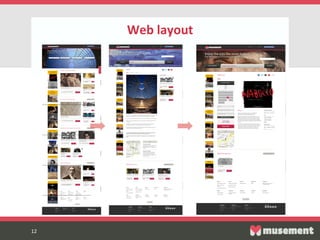 12  
Web  layout  
12  
Event  
 