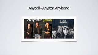 Anycall-Anystar,Anyband
 
