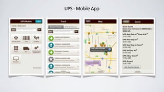 UPS - Mobile App
 