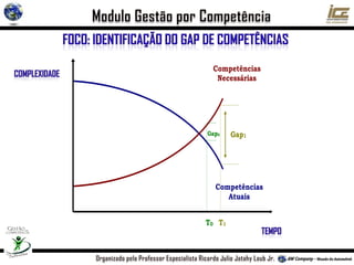 Gap0
T0 T1
Competências
Atuais
Competências
Necessárias
Gap1
 