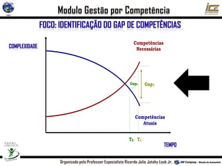 Gap0
T0 T1
Competências
Atuais
Competências
Necessárias
Gap1
 