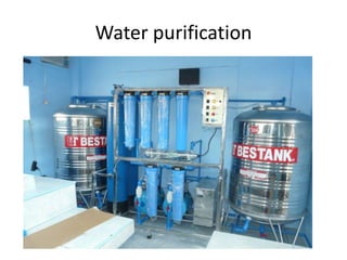Water purification

 