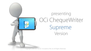 OCi ChequeWriter ver.9 Premium